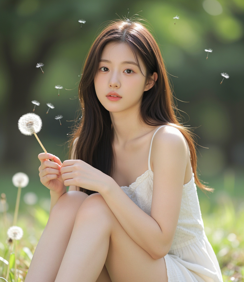 민들레와 소녀
